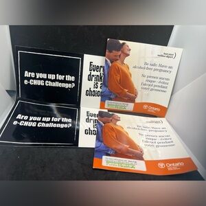 FREE with purchase- Alcohol-Free Pregnancy Awareness Stickers